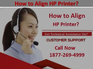 How to Align HP Printer?