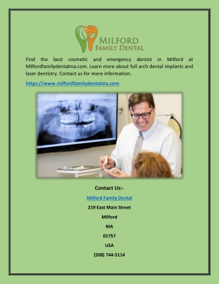 dental implants milford MA - Milford Family Dental