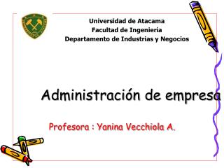 Administración de empresa