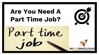 Are You Need A Part Time Job?