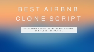 Airbnb Clone Script - Vacation Rental Listing Script