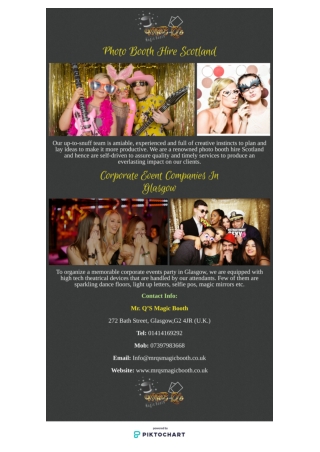 Photo booth hire scotland