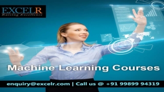 Machine learning courses