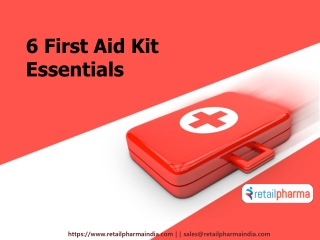 6 First Aid Kit Essentials