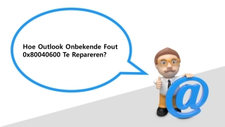 Hoe Outlook Onbekende Fout 0x80040600 Te Repareren?