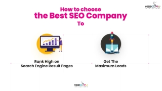 How To Choose The Best SEO Agency