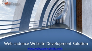 Best Website Designing Company in India; Webcadence