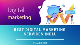 Digital Marketing Services India