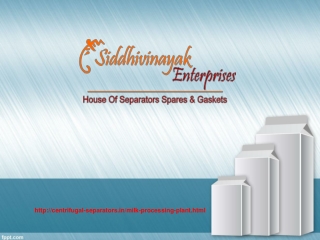 Milk Processing Plant In Pune | Siddhivinayak Enterprises iso 9001-2015