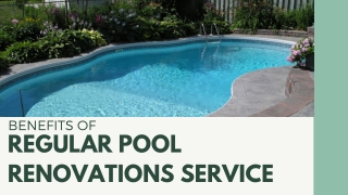 The Complete Pool Renovation and Remodeling Services