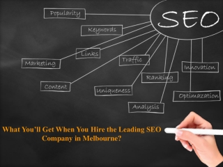 What You’ll Get When You Hire the Leading SEO Company in Melbourne?