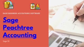 Sage Peachtree Business Accounting