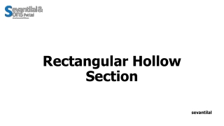 Rectangular Hollow Section
