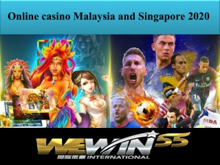 online casino malaysia and singapore 2020