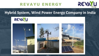  Hybrid System, Wind Power Energy Company in India | Revayu Systems