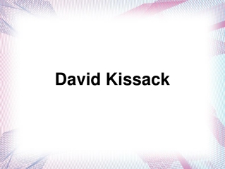 David Kissack-Creator Of The Management In Architectural Tec