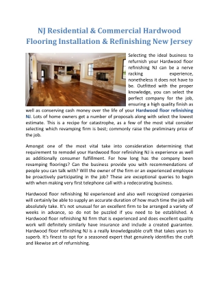 NJ Flooring Contractors | Flooring Installers – Flip2hardwood.com