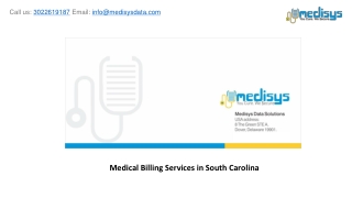 Medical Billing Services In South Carolina