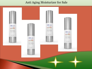 Anti aging moisturizer for sale