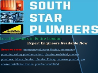 Local Plumbers In Catford