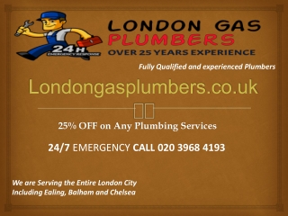Need a Reliable Plumber In Ealing