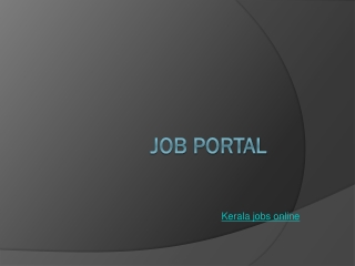 job portal in kerala