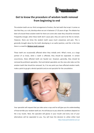 Understand the facts related to wisdom teeth
