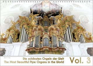 The Pipe Organ Wall Calendar