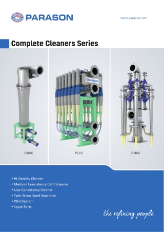 Best Pulp Cleaner Machines for Your Paper Mill at Affordable Rates