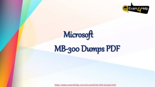 Download MB-300 Exam PDF Questions Answers | 100% Passing Assurance