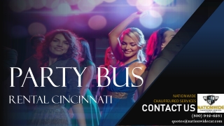 Cincinnati Party Bus Rental