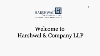 Virtual Bookkeeping Services Provider USA – Harshwal & Company LLP
