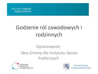 Godzenie ról zawodowych i rodzinnych