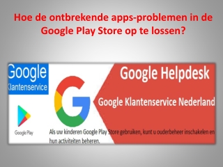 Hoe de ontbrekende apps-problemen in de Google Play Store op te lossen?