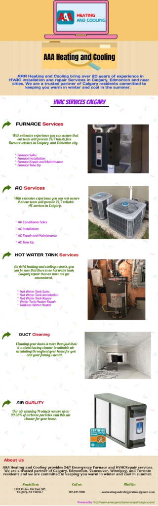 Cost Effective and High Efficiency HVAC Solution in Calgary