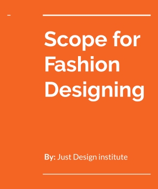 Fashion Institute in Noida