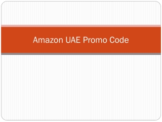 Amazon UAE Promo Code