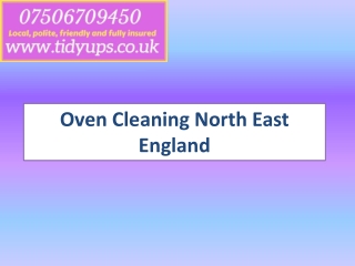 Oven Cleaning North East England