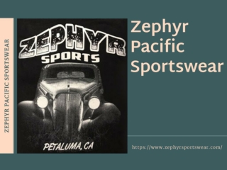 Zephyr Pacific Sportswear