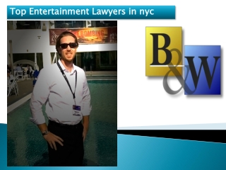 Entertainment law firms san francisco