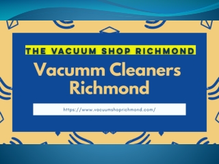 Vacumm Cleaners Richmond