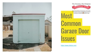 Garage Door Repair Company Austin