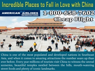 Popular Attraction not to miss out in China