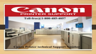 Canon Printer Support Number Toll-free@1-800-485-4057