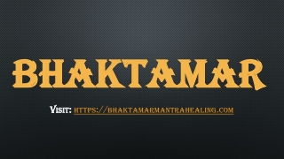 Bhaktamar