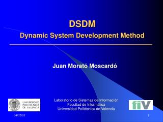 DSDM Dynamic System Development Method