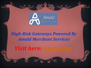 High-Risk Gateways offers safe way-out to all industries