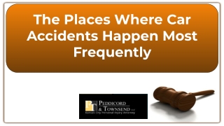 The Places Where Car Accidents Happen Most Frequently