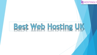 Find Best Web Hosting UK Services - Hostingly