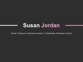 Susan Jordan (Foxboro MA) - Provides Consultation in Student Growth